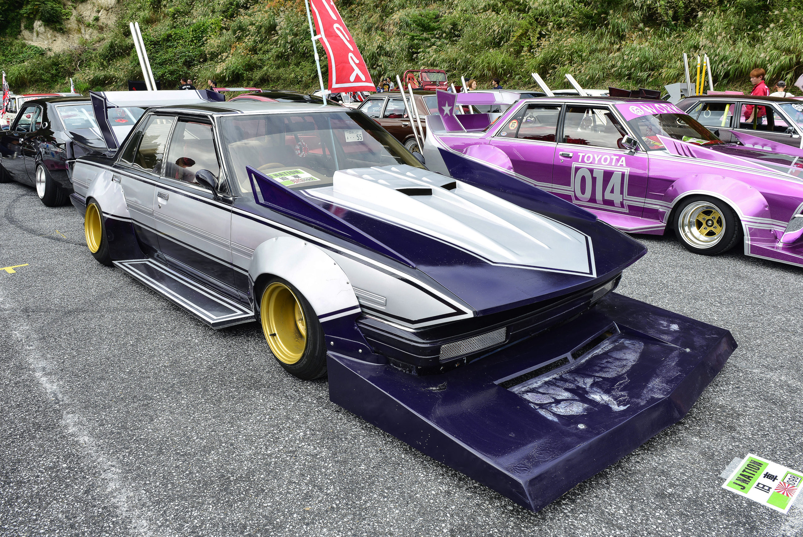 まるでラッセル車のようなダクト入り肉厚デッパ | ossanauto