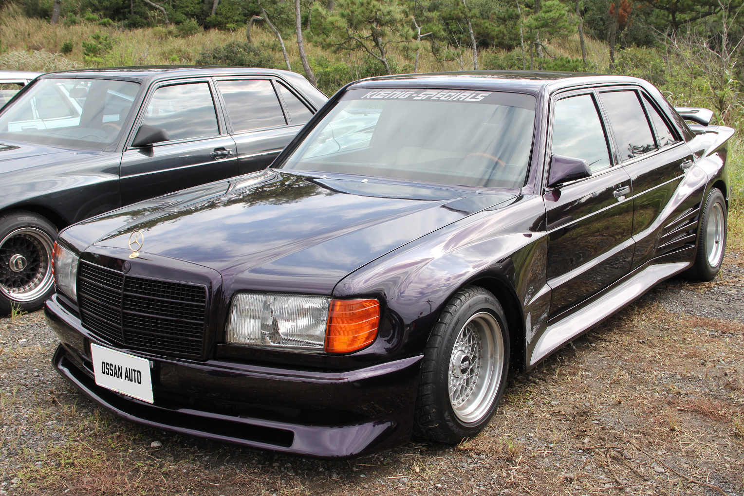 ベンツボディ 走るバブルの象徴、ケーニッヒのワイドボディ | ossanauto